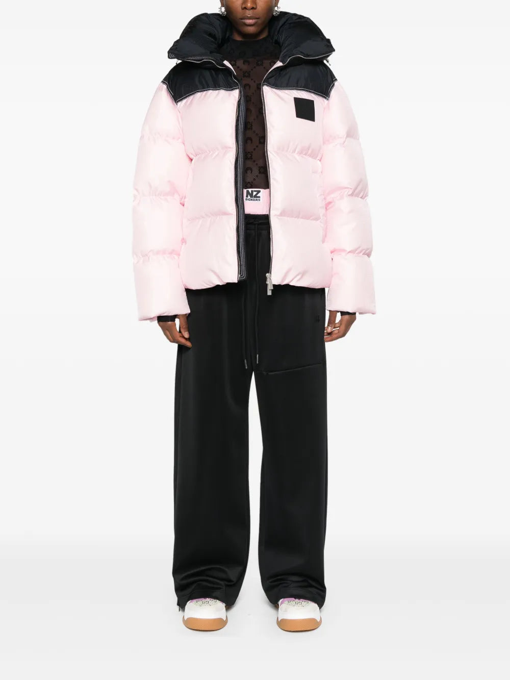 Logo-Appliqué Puffer Jacket