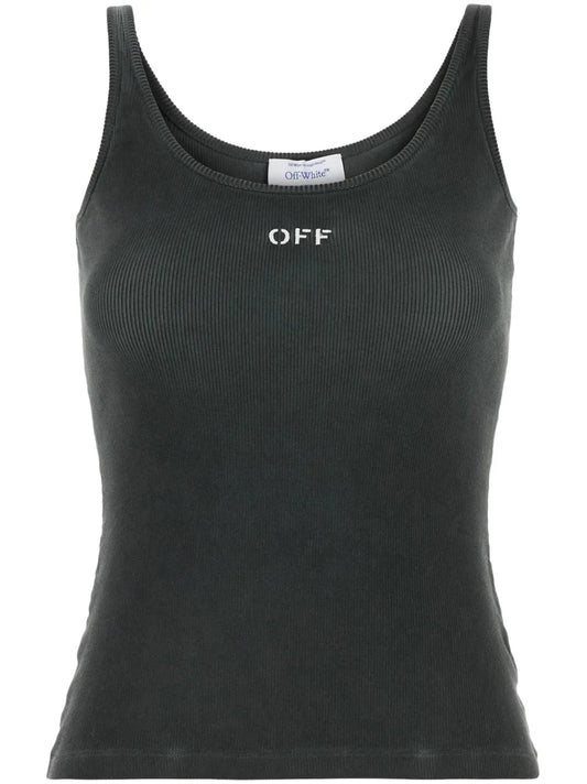 Logo-Print Top