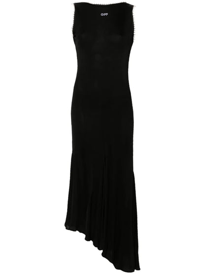 Logo-Embroidered Dress