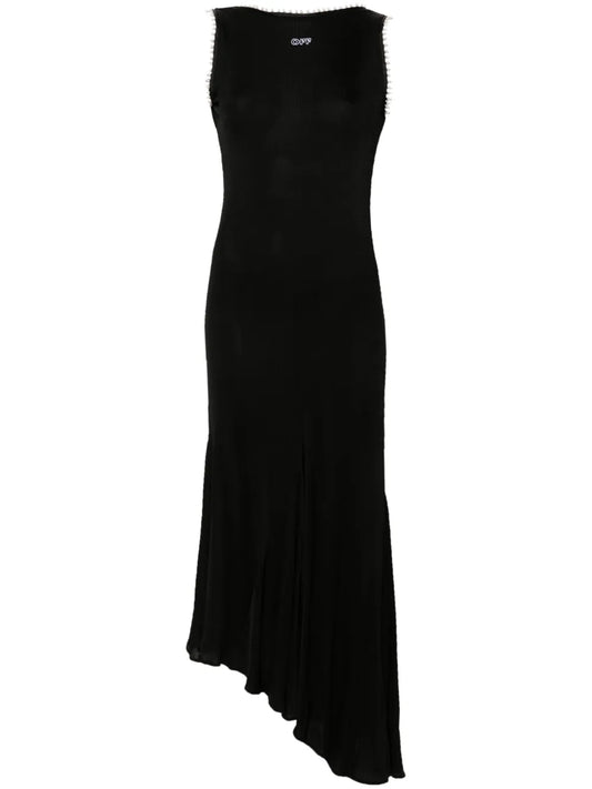 Logo-Embroidered Dress
