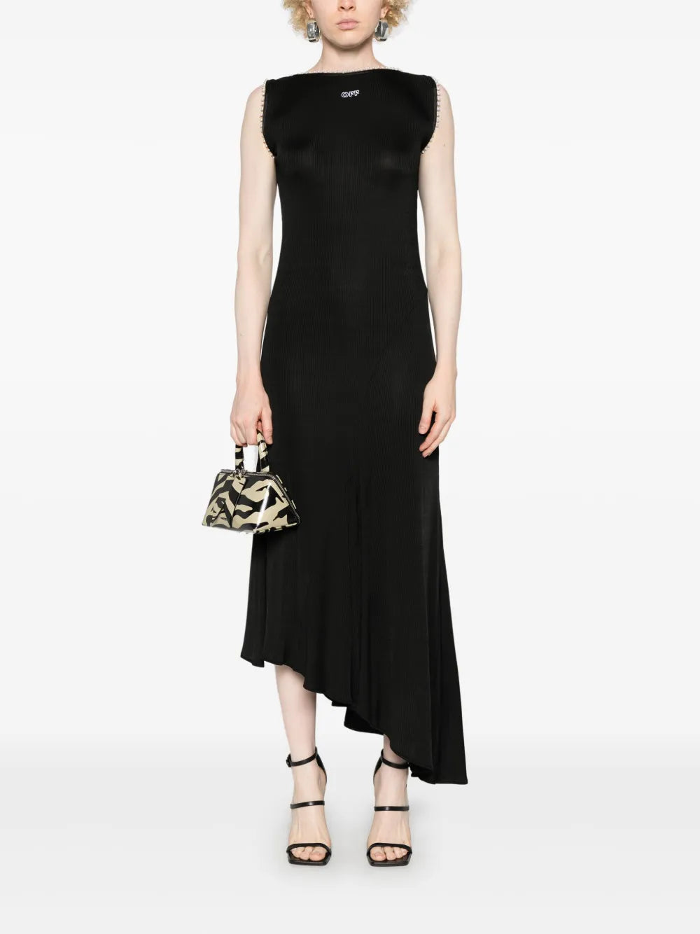 Logo-Embroidered Dress