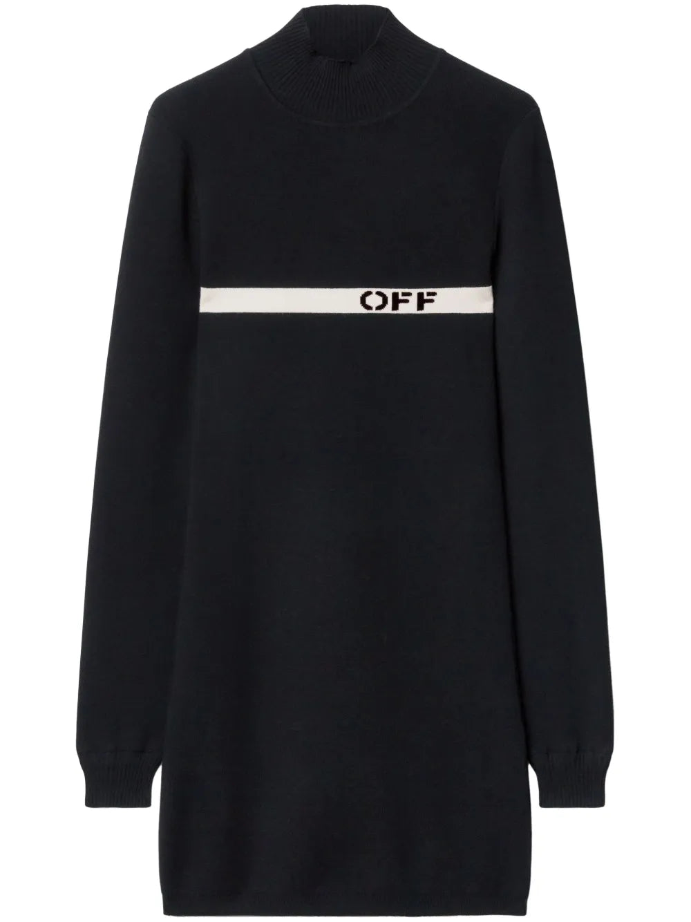 Intarsia-Knit Logo Dress
