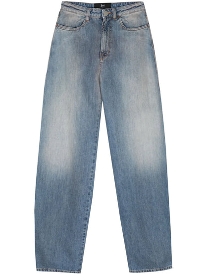 Nicole Mid-Rise Tapered Jeans