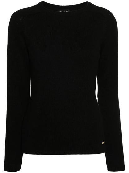 Logo-Plaque Cashmere Jumper
