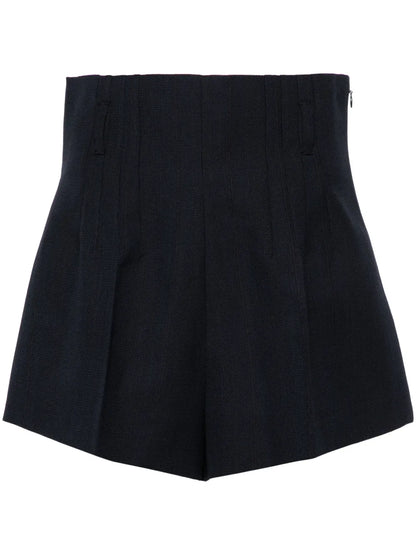 High-Waist Tailored Shorts