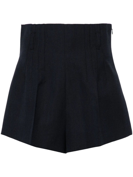 High-Waist Tailored Shorts