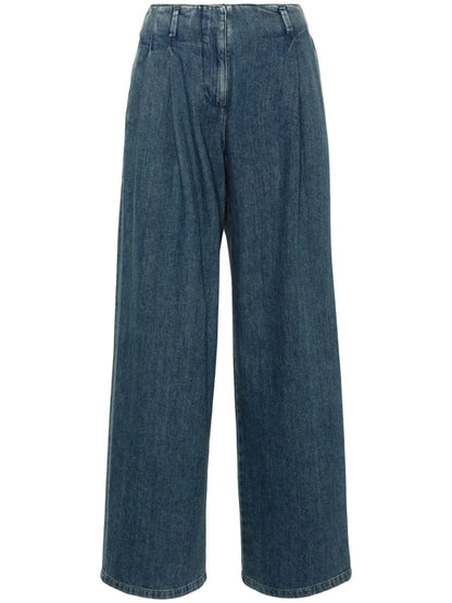 Flavia High-Waisted Straight-Leg Jeans