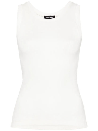 Sleeveless Cotton Top