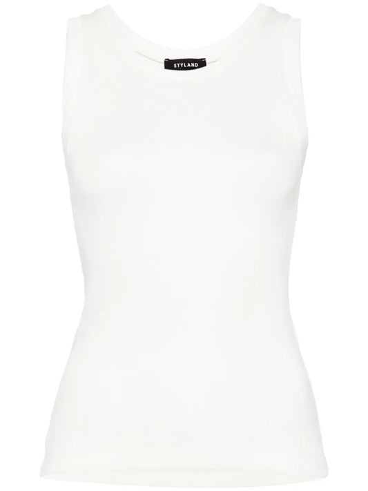 Sleeveless Cotton Top