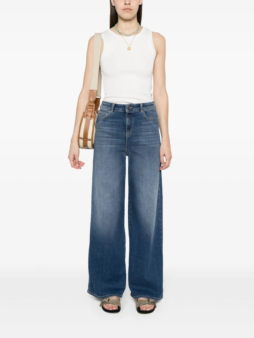 Sleeveless Cotton Top