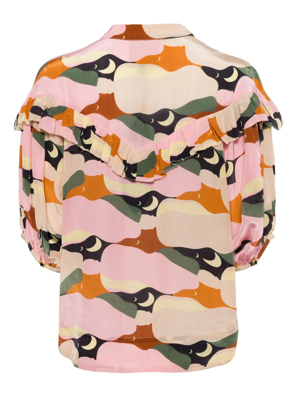 The Kiss Short Sleeve Blouse