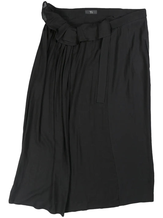 Draped Maxi-Skirt
