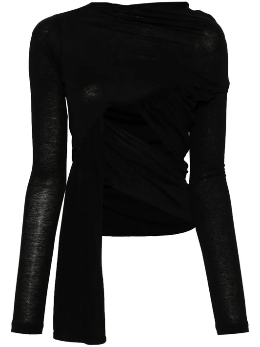 Asymmetric Cut-Out Top