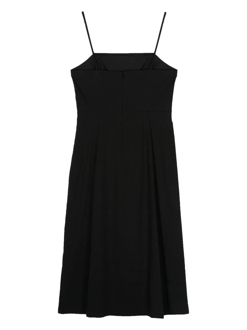 Sleeveless A-Line Midi Dress
