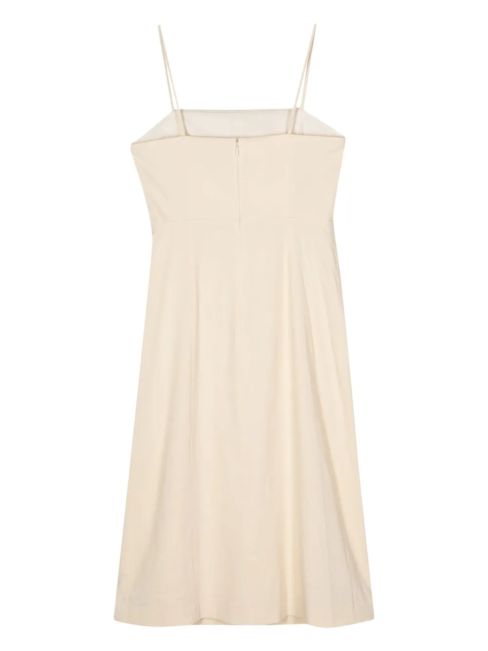 Sleeveless A-Line Midi Dress