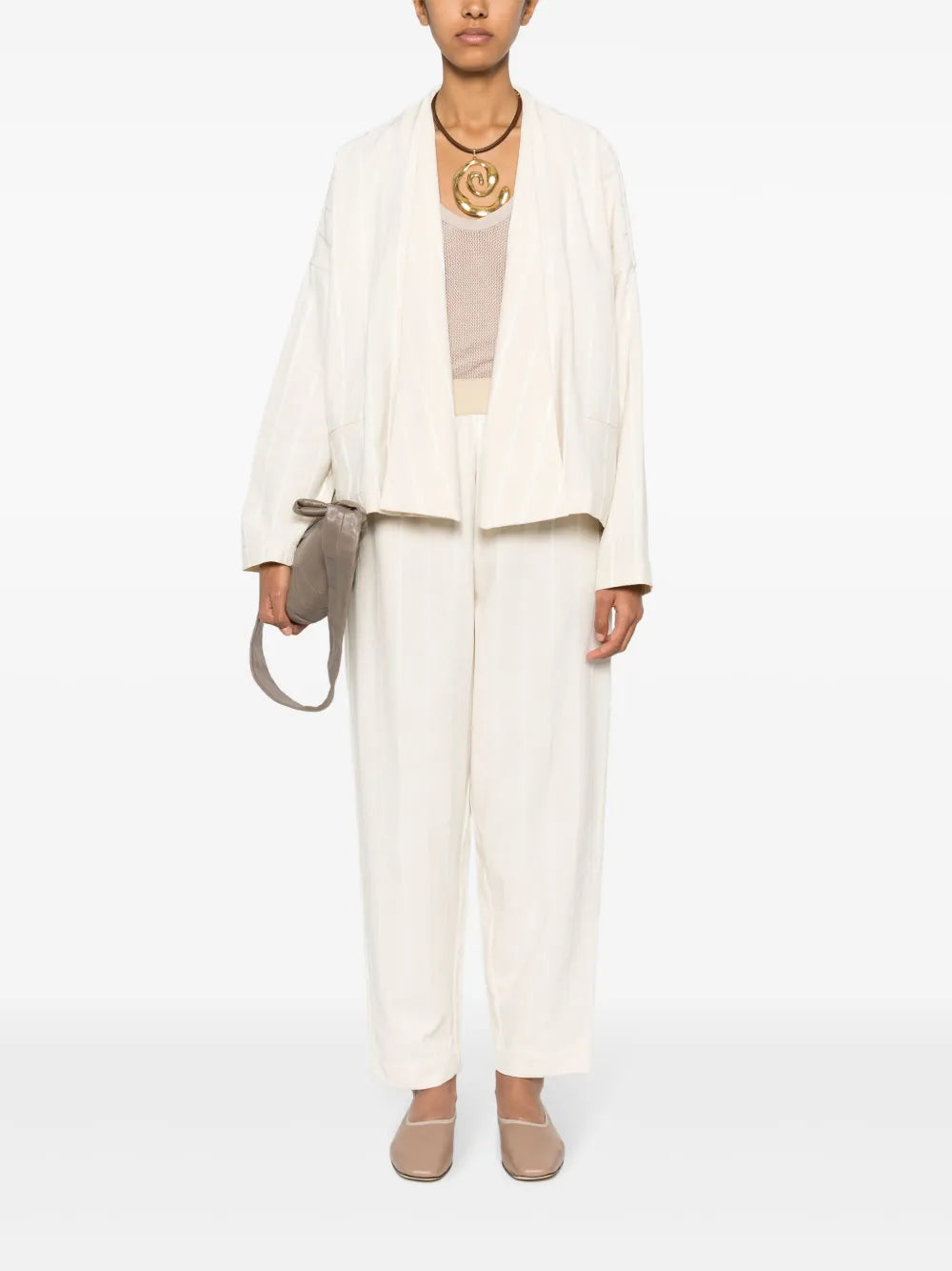 Palmer Striped Tapered Trousers