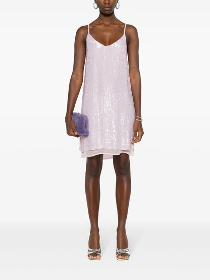Gabriel Sequinned Mini Dress