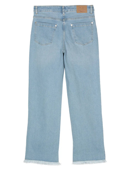 Straight-Leg Organic Cotton Jeans