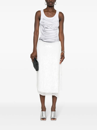 Gabriel Sequinned Wrap Skirt