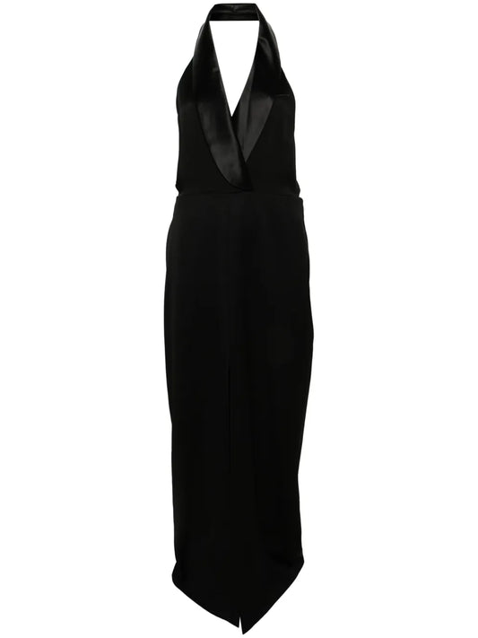 Janice Halterneck Maxi Dress