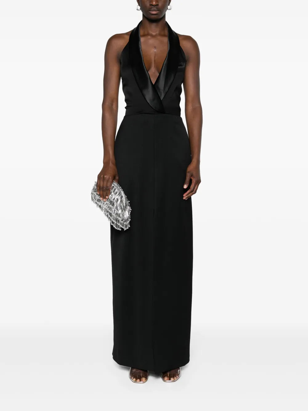 Janice Halterneck Maxi Dress