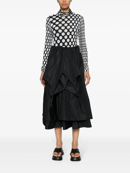 Pina Layered Midi Skirt