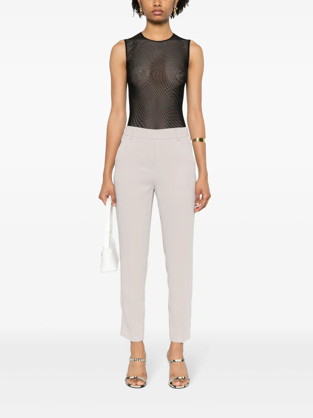 Pelargo Slim-Cut Tailored Trousers