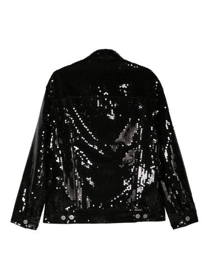 Sequined Shirt Jacket