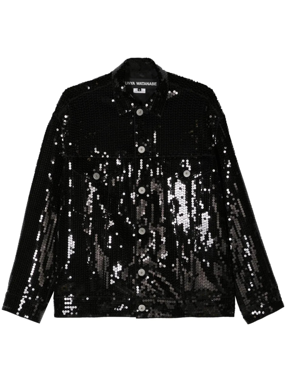 Sequined Shirt Jacket