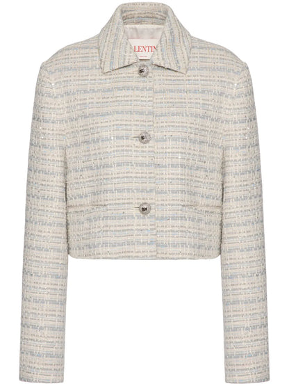 Cropped Tweed Jacket