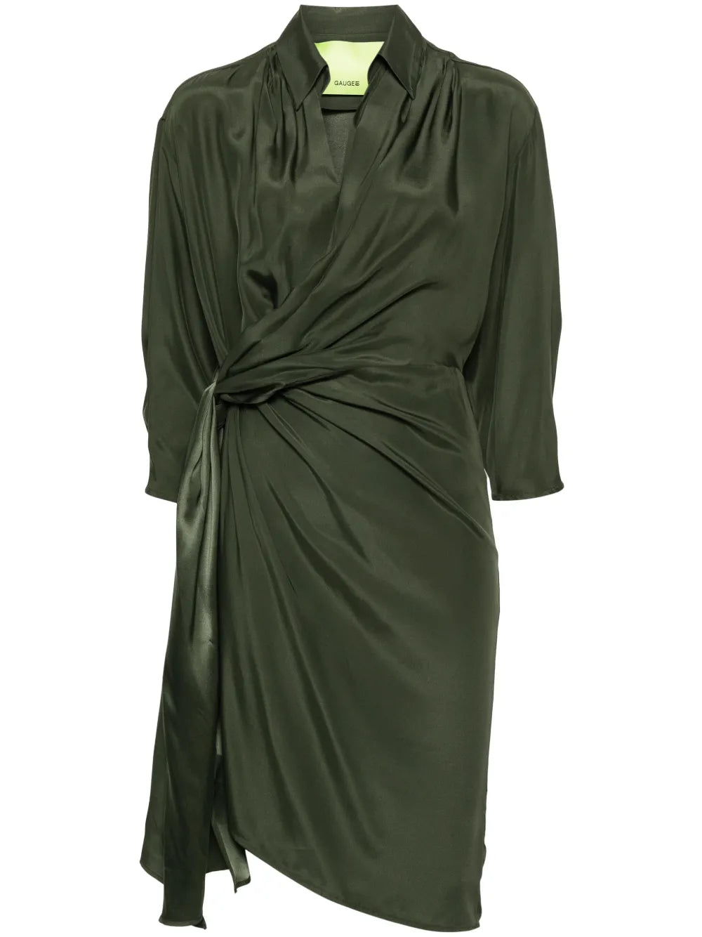 Miya Silk Wrap Dress