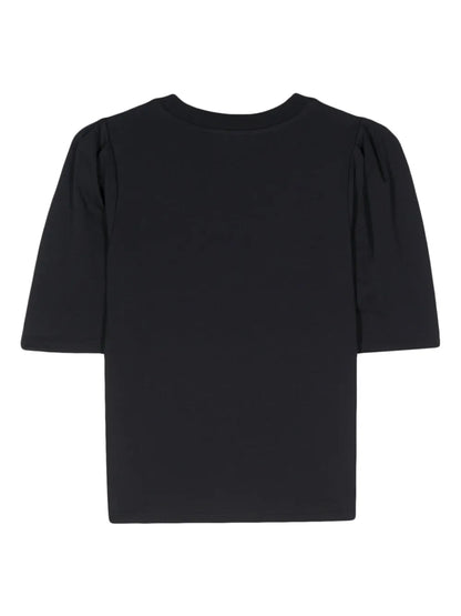 Puff-Sleeve Organic Cotton T-Shirt