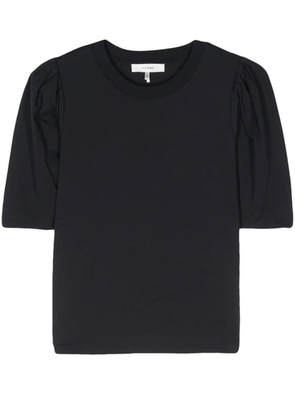 Puff-Sleeve Organic Cotton T-Shirt