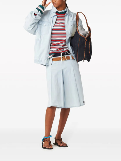 Striped Cotton T-Shirt