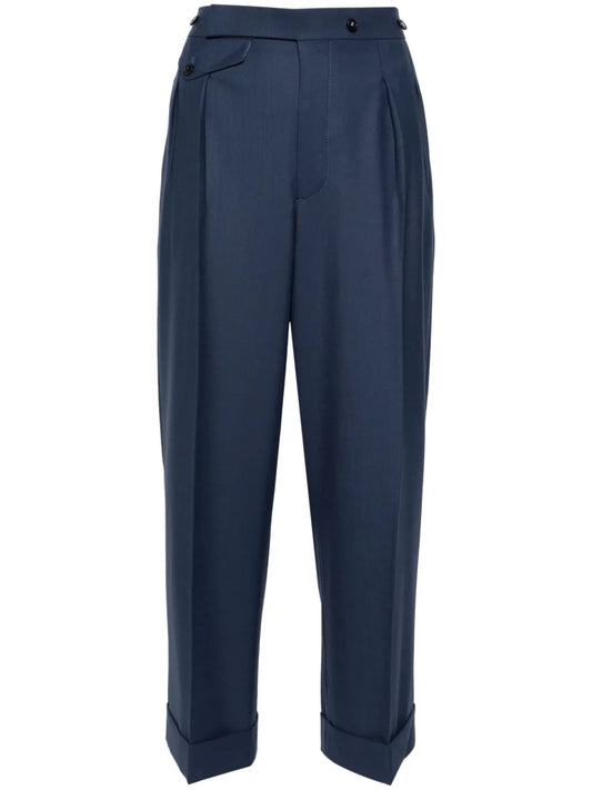 Cropped Tailored Trousers