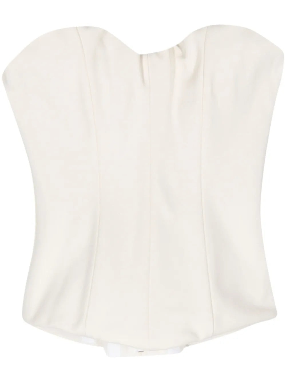 Textured Strapless Top