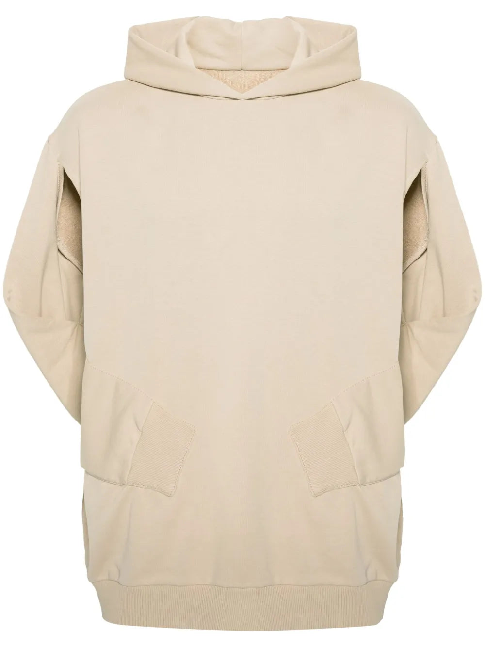 Sleeveless Cotton-Blend Hoodie