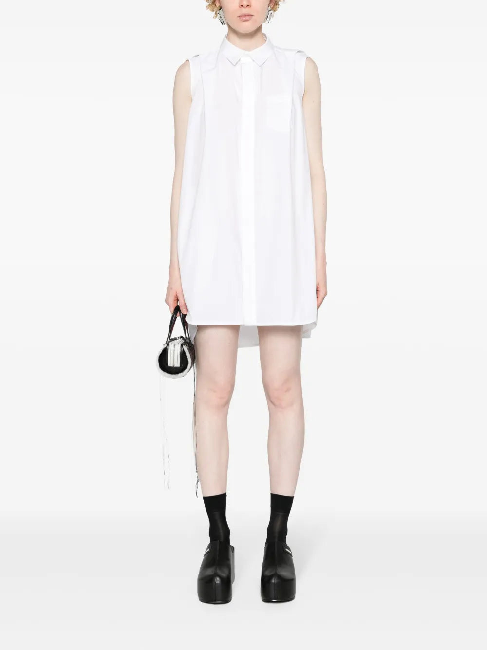 A-Line Poplin Shirtdress