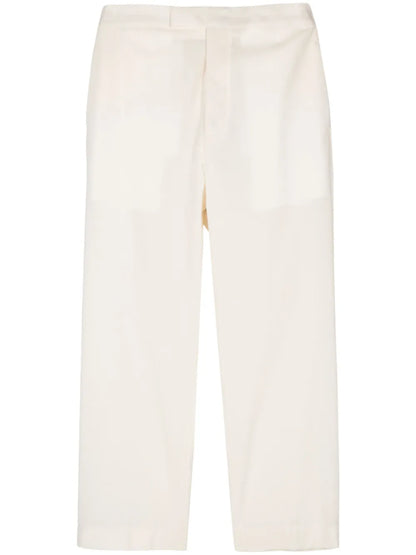 Adjustable Straight-Leg Trousers