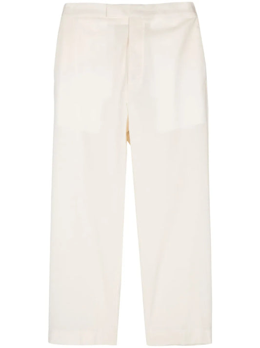 Adjustable Straight-Leg Trousers