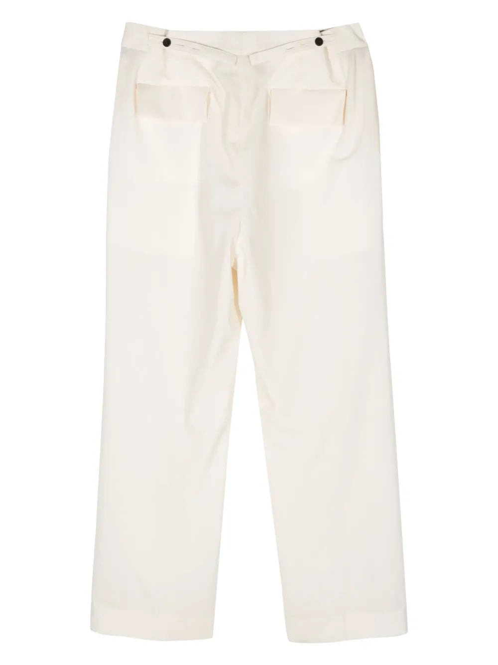 Adjustable Straight-Leg Trousers
