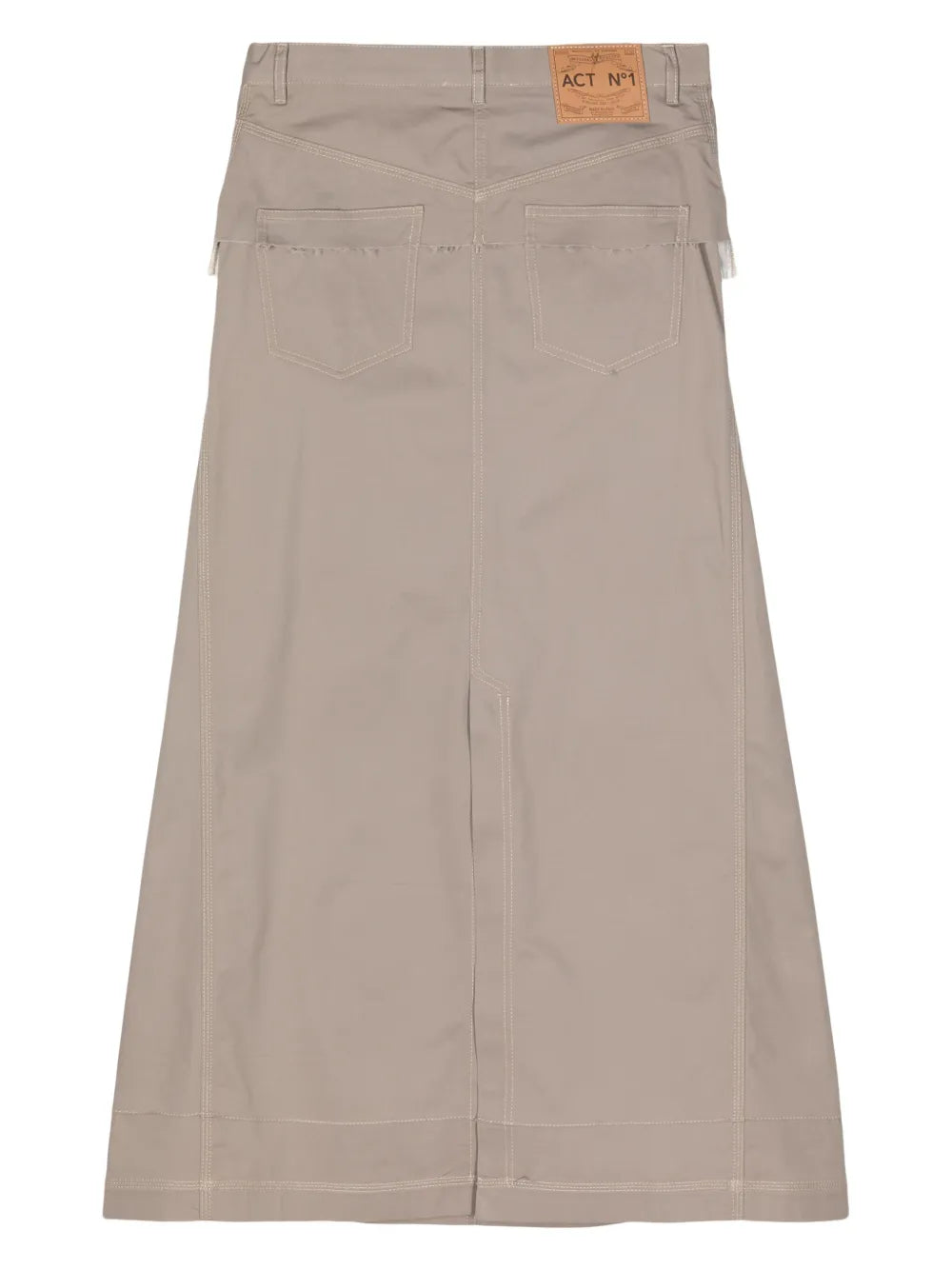 Layered Cotton Skirt