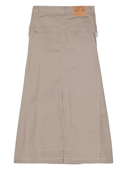 Layered Cotton Skirt