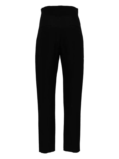 Lenn High-Waist Cigarette Trousers