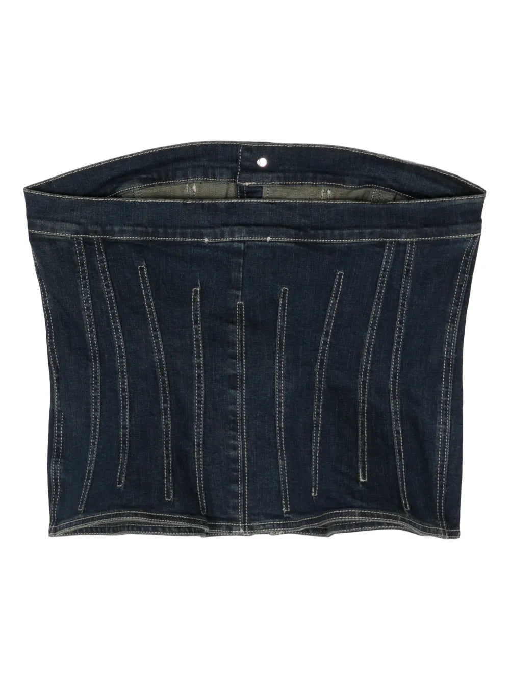 Denim Corset Top