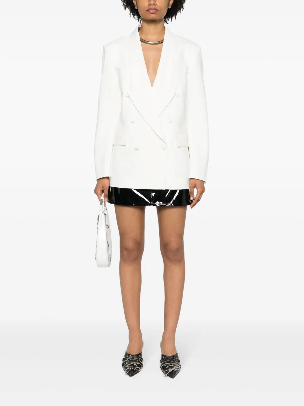 Double-Breasted Tailored Blazer