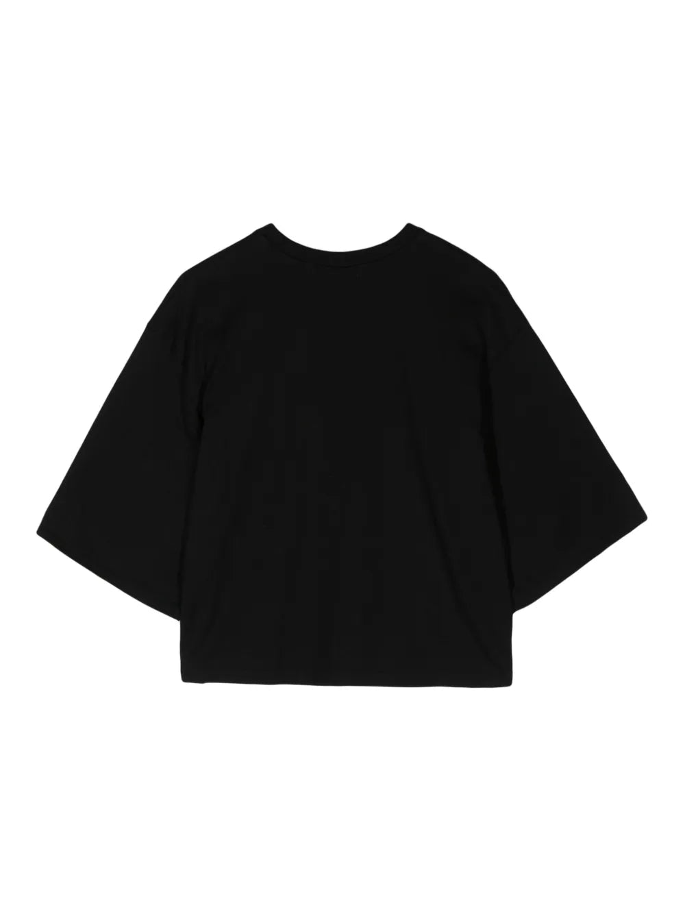Graphic-Print Cropped T-Shirt