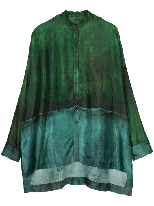 Tie-Dye Long-Sleeve Shirt