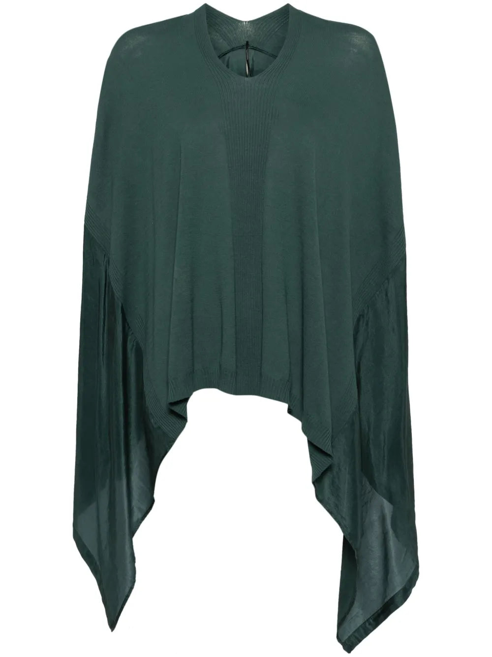 Draped Hi-Lo Blouse