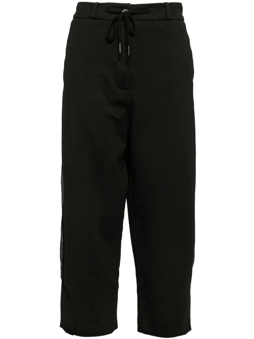 Panelled Straight-Leg Trousers